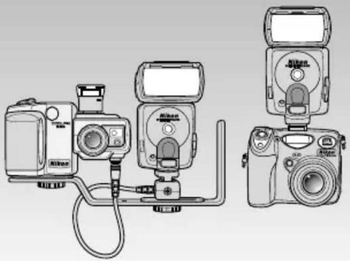 NIKON SB-80DX - Verwendung des SB-80DX mit einer COOLPIX Kamera - 3