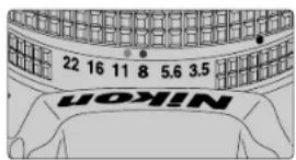 22 16 11 8 5.6 3.5 NOKON