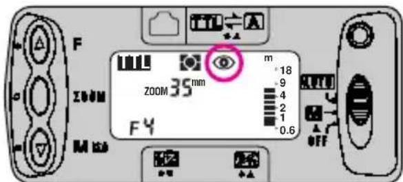 F ZOOM M m 18 9 4 2 1 0.6 OFF ZOOM 35 mm FY
