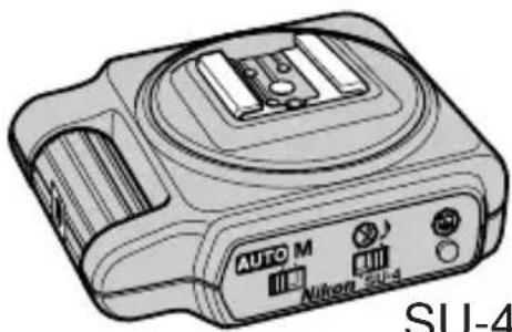 NIKON SB-27 - Was bei Multi-Blitzbetrieb über drahtlosen Steuereinheit SU-4 für sekundäre Blitzeinheiten (optional) zu beachten ist: - 1