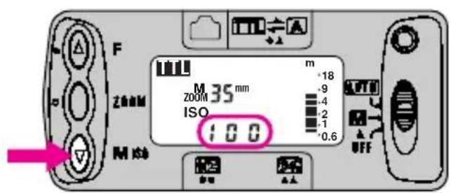 F 200M M ISO M 35 mm ISO 100 m -18 -9 -4 -2 -1 -0.6 OFF