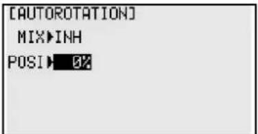 FUTABA T10CG-2.4GHz - AUTOROTATION (AUTOROTATION EINSTELLUNGEN) - 1