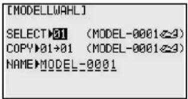 FUTABA T10CG-2.4GHz - PROGRAMMIERBEISPIEL MOTORFLUGMODELLE - 2