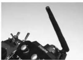 FUTABA T10CG-2.4GHz - SENDERANT. UND ANBINDUNG DES EMPFÄGERS - 1