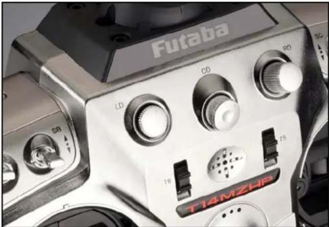 FUTABA T14-MZ - • WECHSEL DER SCHALTER - 3