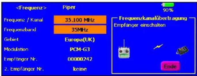 FUTABA T14-MZ - WECHSEL DES FREQUENZKANALS - 5