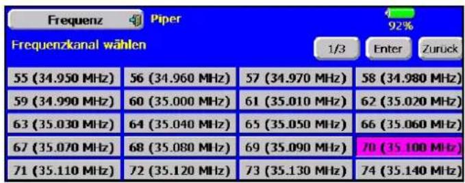 FUTABA T14-MZ - WECHSEL DES FREQUENZKANALS - 3
