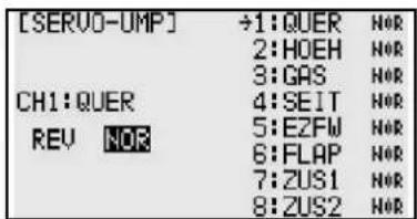 FUTABA T10CHG - PROGRAMMIERBEISPIEL MOTORFLUGMODELLE - 5