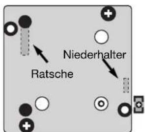 FUTABA T10CHG - UMBAU DER RATSCHE / RASTE - 2
