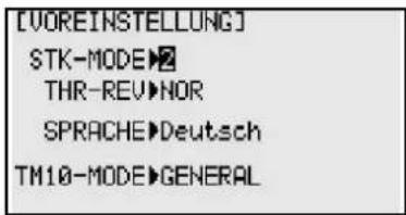 FUTABA T10CHG - PROGRAMMIERBEISPIEL MOTORFLUGMODELLE - 1