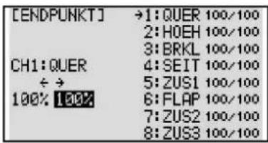 FUTABA T10CHG - PROGRAMMIERBEISPIEL SEGELFLUGMODELL - 9