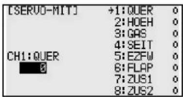 FUTABA T10CHG - PROGRAMMIERBEISPIEL MOTORFLUGMODELLE - 6
