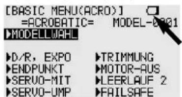 FUTABA T10CHG - UNTERSPANNUNGSALARM - 1