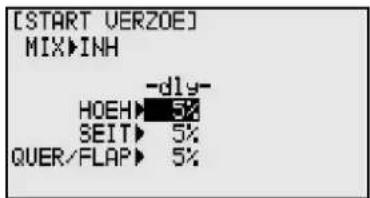 FUTABA T10CHG - START VERZOE (START VERZÖGERUNG) - 1