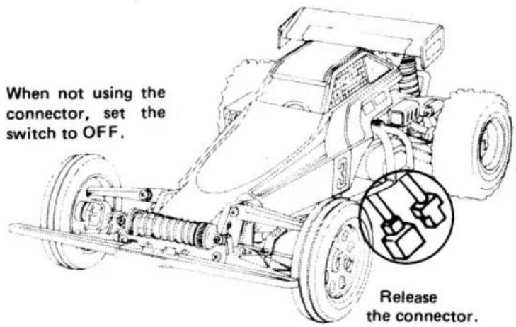 FUTABA FP2PBK - ▲ WHEN VEHICLE WILL NOT BE USED - 1