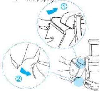 KUVINGS NJ-9600U - How to use the juicer - 3