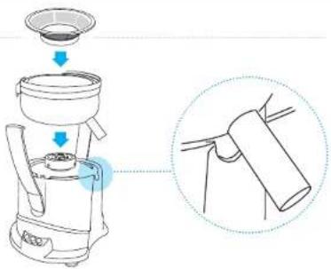 KUVINGS NJ-9600U - How to use the juicer - 1