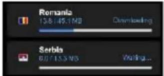 Romania 13:8-145.1MB Downloading Serbia 0:07 13.5 MS Waiting...