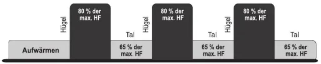 Life Fitness 97TE - 2) HERZFREQUENZ INTERVALL - 1