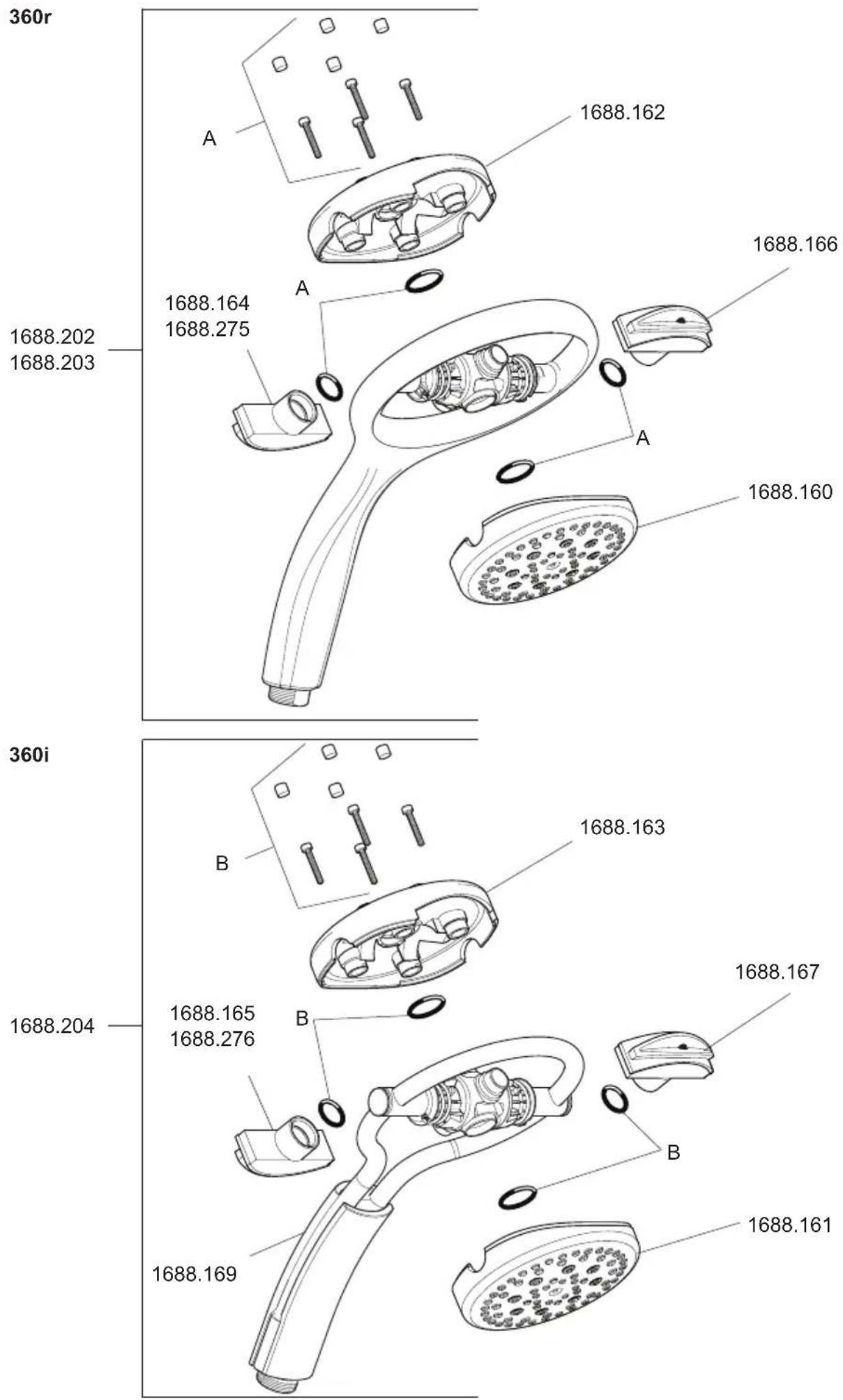 Mira 360r - SPARE PARTS - 2