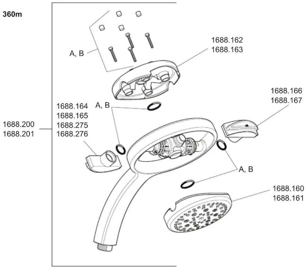 Mira 360r - SPARE PARTS - 1