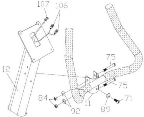 Maxxus 7.0R - Schritt 6: Montage des Handgriffes - 1