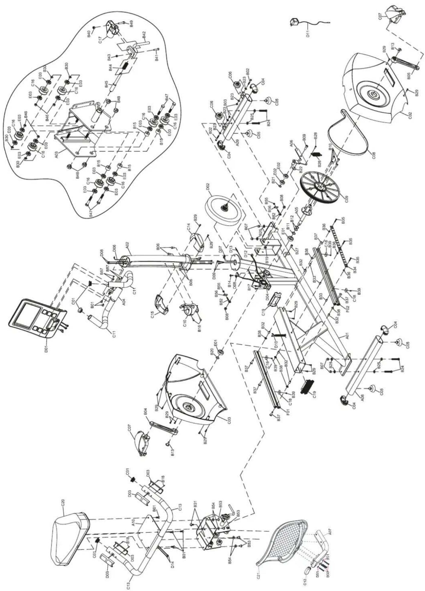 Maxxus 4.2R - Explosionszeichnung - 1