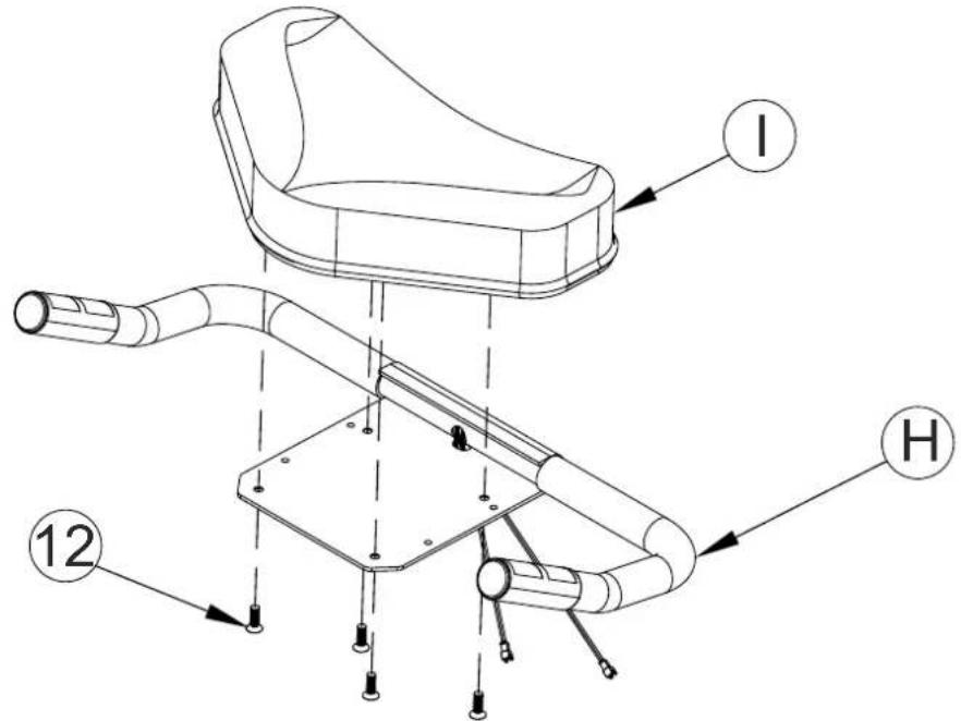 Maxxus 4.2R - Schritt 10: Montage des Sitzes - 1