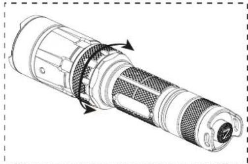 Nitecore SRT6 Night Officer - Adjusting Output - 1