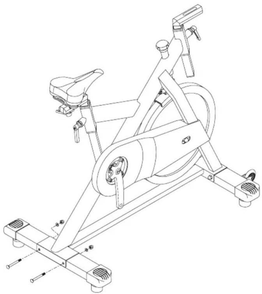 Vision Fitness ES 700 - VORDERER STANDFÜB - 2
