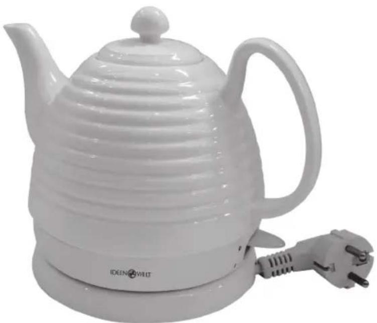 IdeenWelt F-752 - Keramik Wasserkocher - 1