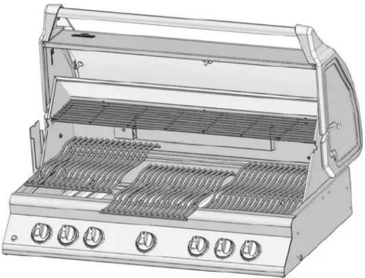 Napoleon MIRAGE 730 - Installation Grill und Warmhalterost - 1