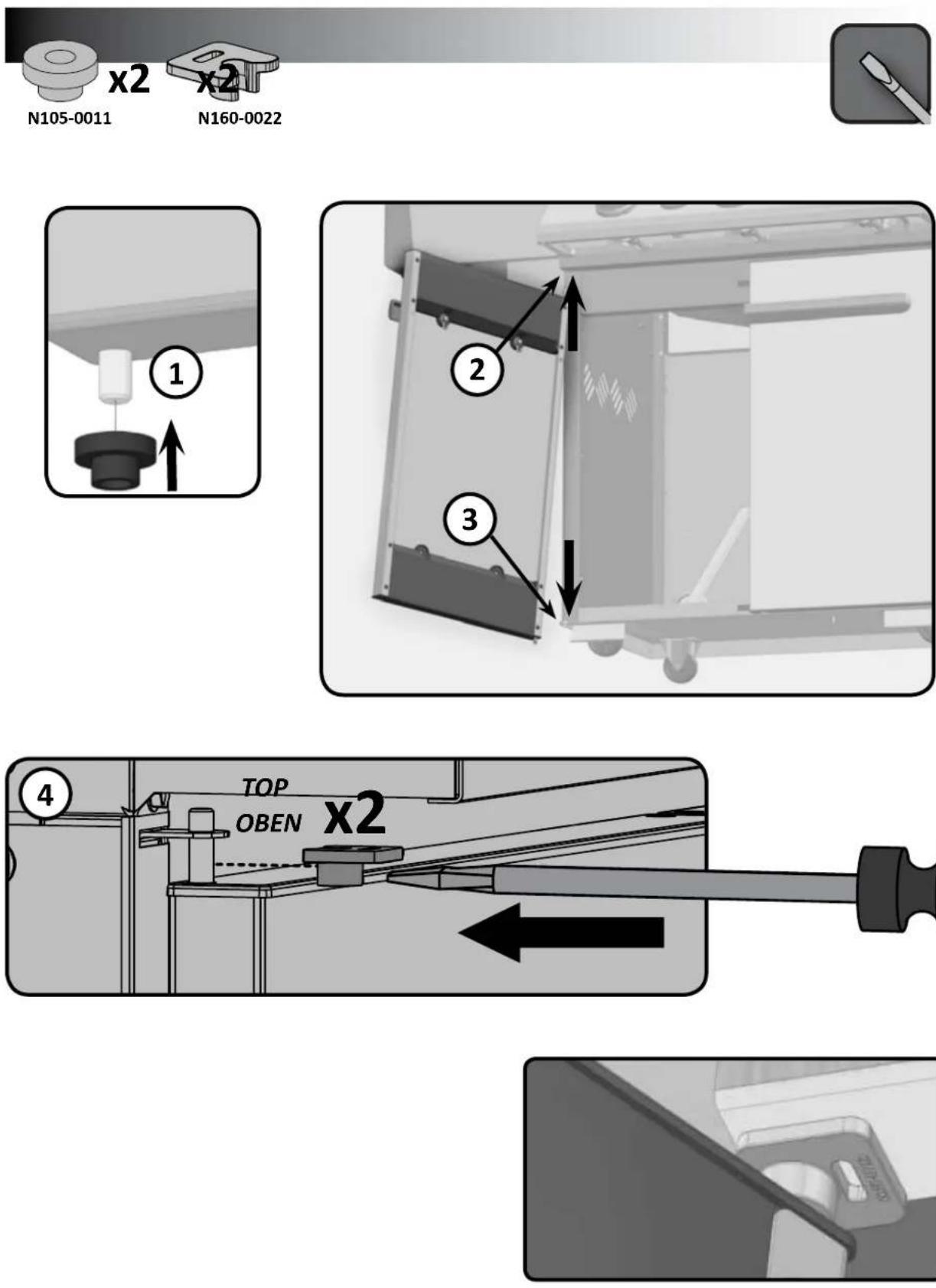 Napoleon LE485RSIB - TOOLS REQUIRED FOR ASSEMBLY (tools not included) - 25