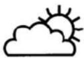 Techno Line WD 4003 - WETTERSYMBOLE - 2