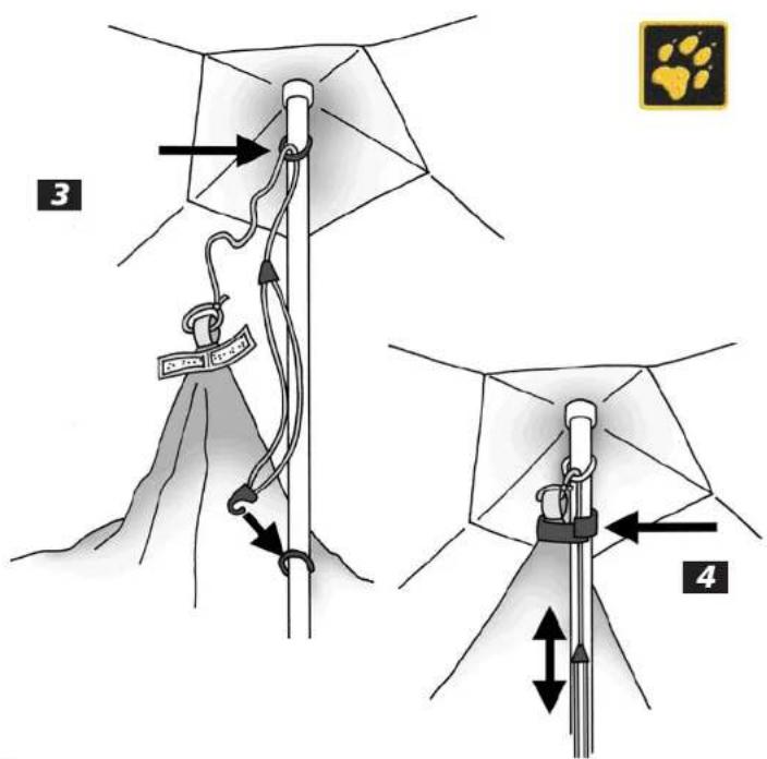 Jack Wolfskin Pyramid Tarp XT - VENTILATION - 1