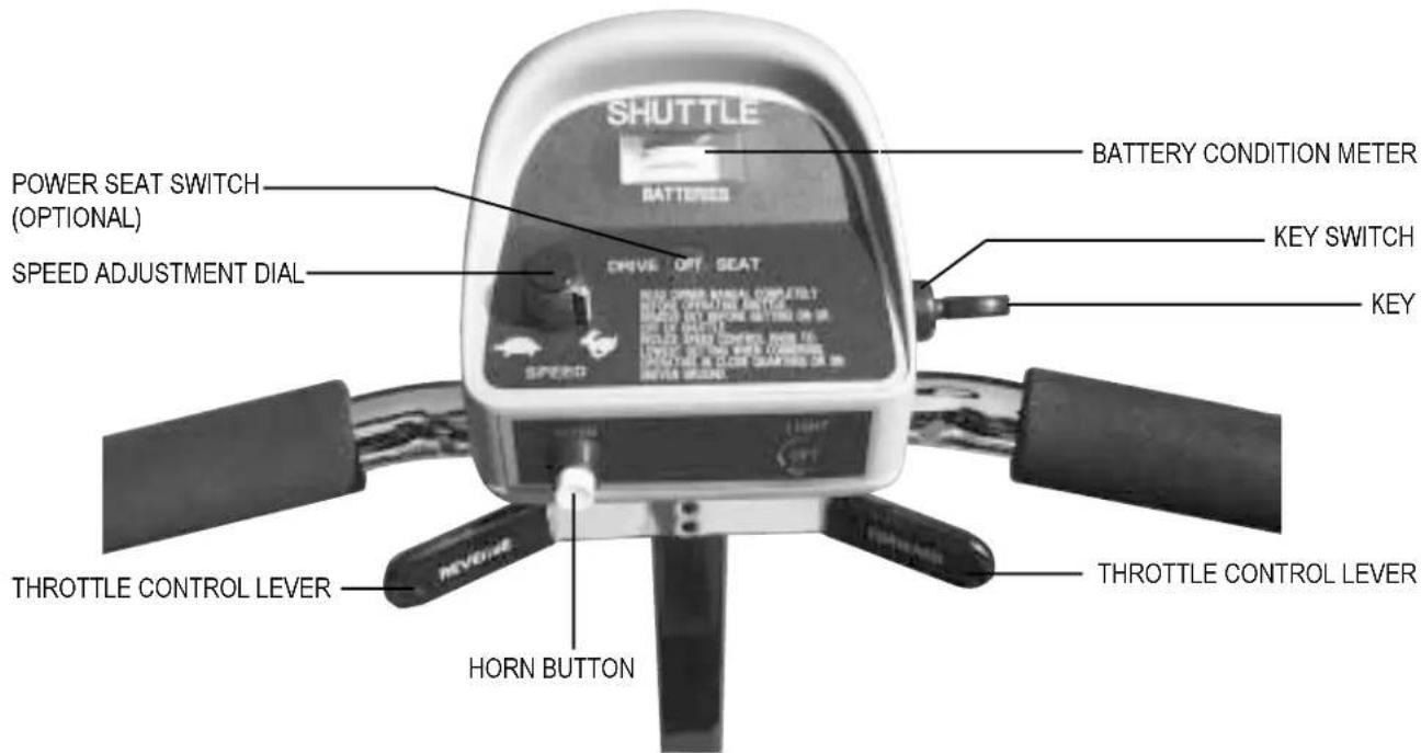 Pride Shuttle - CONTROL CONSOLE ASSEMBLY - 1