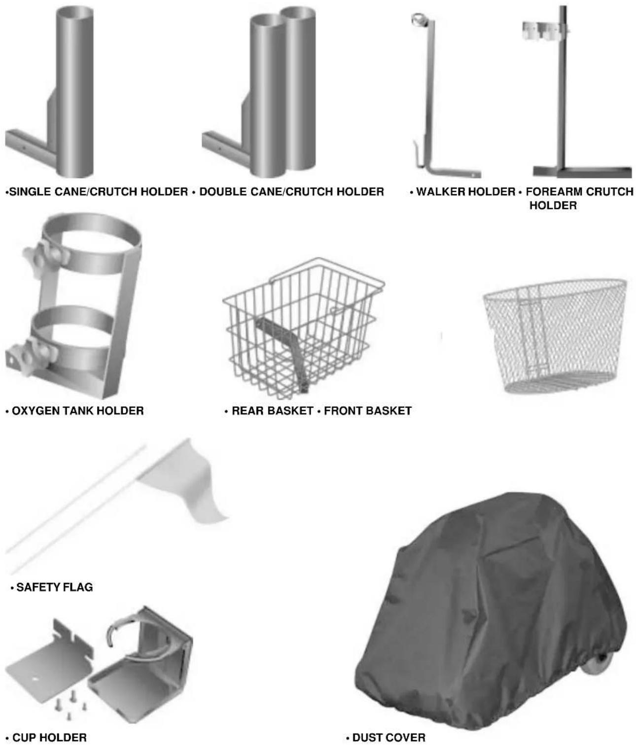 Pride Revo Sport - OPTIONAL ACCESSORIES - 1