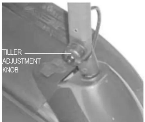 Pride Revo Sport - TILLER ANGLE ADJUSTMENT - 2