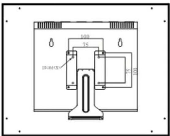 Santec SLM-1500N - LCD monitor mounting - 3