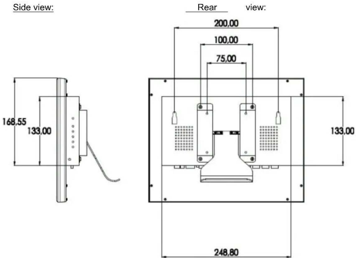 Santec SLM-1500N - Technical drawings - 4