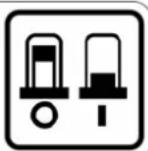 Afikim Caddy - Charger circuit reset fuse - 2