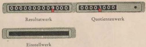 Facit NE - Die drei Rechenwerke der Maschine - 1