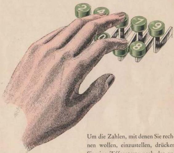Facit NE - Nur 10 Zifferntasten, - 1