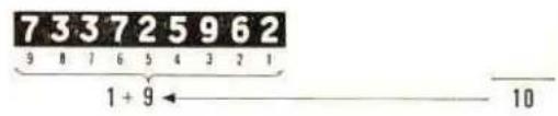 Facit CA2-16 - Division - 13