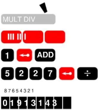 Facit CA1-13 - Alternative (mit Plusdivision) - 1