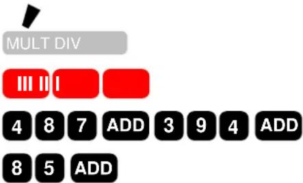 Facit CA1-13 - Subtraktion - 1