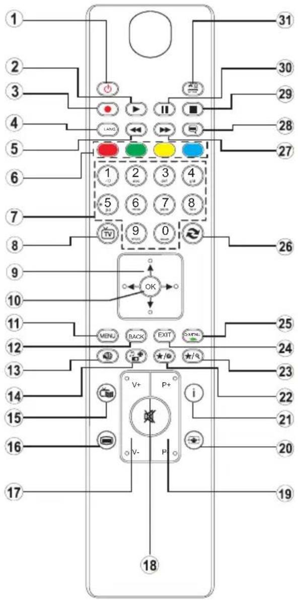 ELBE XTV-2208-LED - Mando a Distancia - 1