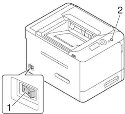 Develop Ineo+ 3100P - Stromversorgung - 1