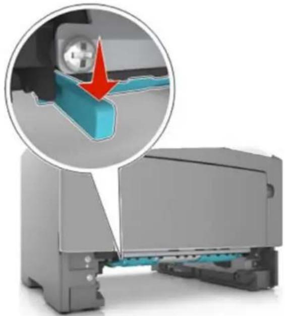 Develop Ineo 4700P - [x]-Papierstau, zum Beseitigen des Papierstaus im Duplex Fach 1 entfernen. [23y.xx] - 3