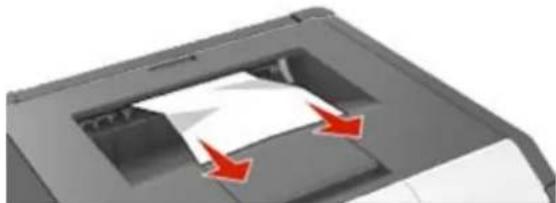 Develop Ineo 4700P - [x]-Papierstau, Stau in Standardablage beseitigen. [20y.xx] - 1
